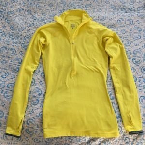 NIKE PRO Women’s Yellow Dri-Fit Long Sleeve